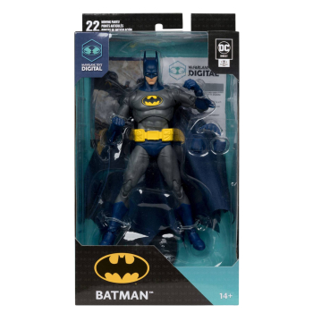 DC Direct Digital Batman Actionfigur (McFarlane 2025) kaufen | Blau-Graues No Man’s Land Suit | Hoppla Stuff